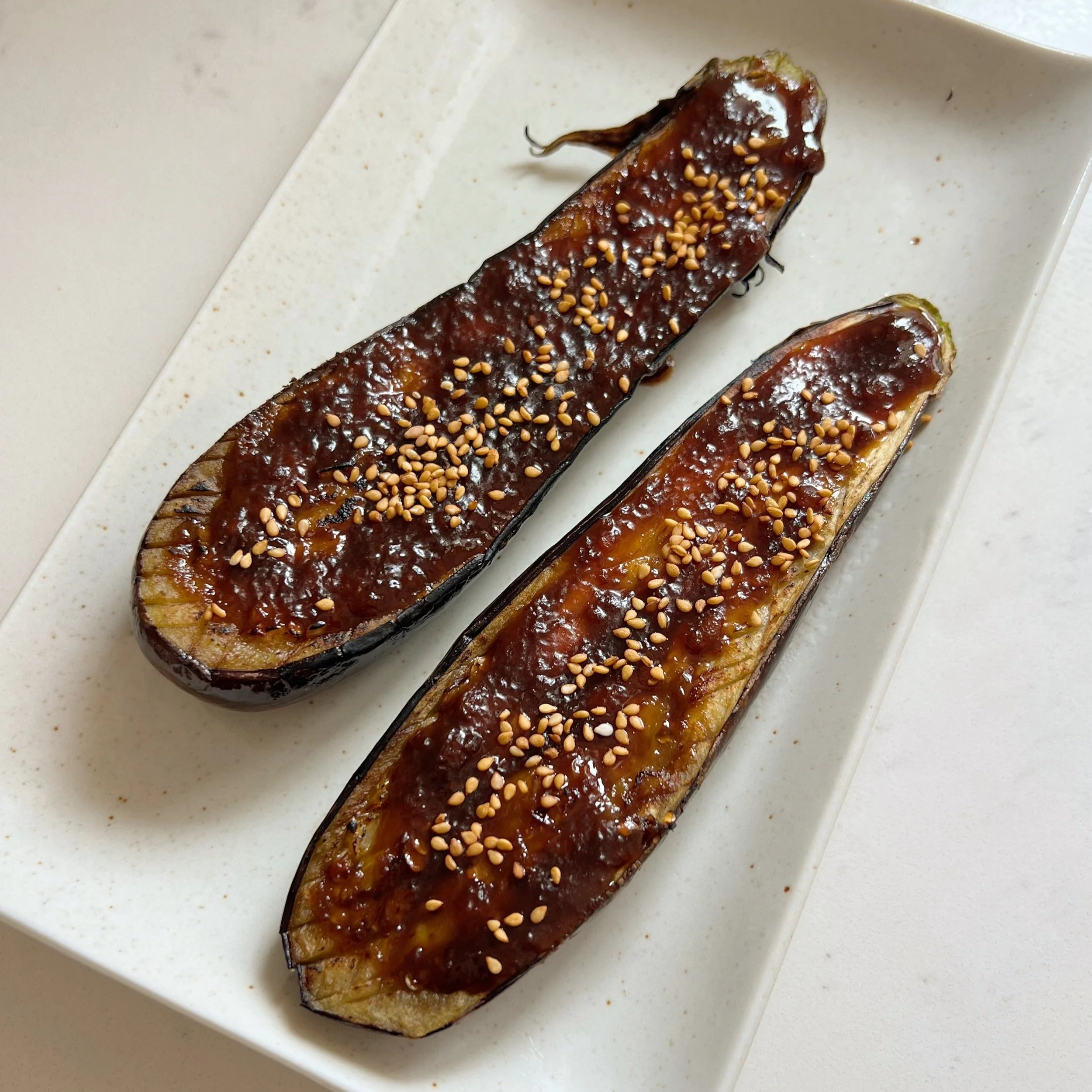 Miso Glazed Eggplant — Okawari by Azusa - easy and simple Japanese